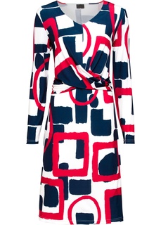 Платье трикотажное с принтом Bonprix