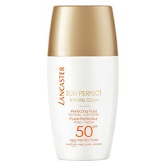 Солнцезащитный флюид для сияния кожи лица SPF 50 Lancaster