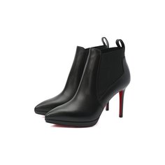 Кожаные ботильоны Crochinetta 100 Christian Louboutin