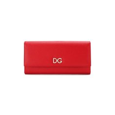 Кожаный кошелек с клапаном Dolce & Gabbana