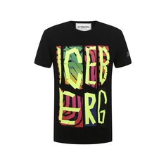 Хлопковая футболка Iceberg