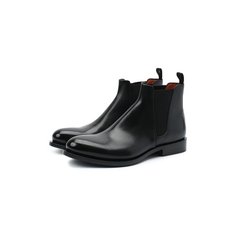 Кожаные челси Santoni