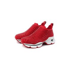 Текстильные кроссовки Spike Christian Louboutin