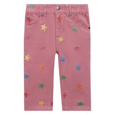 Хлопковые брюки Stella McCartney