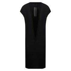 Топ из вискозы и шелка Rick Owens