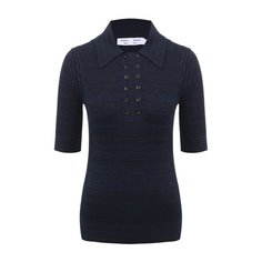 Поло из шелка и хлопка Proenza Schouler White Label