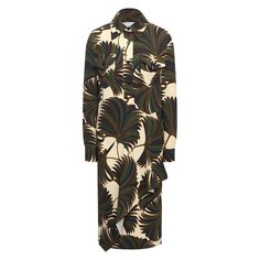 Платье из вискозы Dries Van Noten
