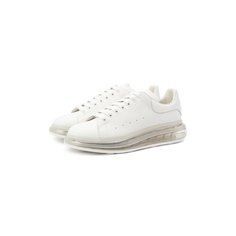 Кожаные кеды Alexander McQueen