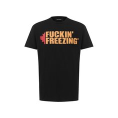 Хлопковая футболка Dsquared2