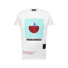 Хлопковая футболка Dsquared2