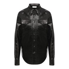 Хлопковая рубашка Saint Laurent