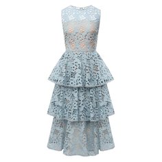 Хлопковое платье Oscar de la Renta