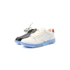 Кожаные кроссовки Half Half Off-White