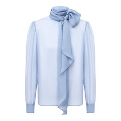 Шелковая блузка Saint Laurent