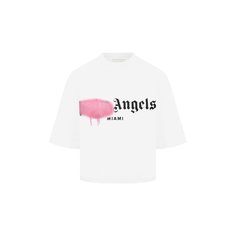Хлопковая футболка Palm Angels
