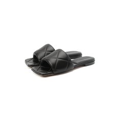 Кожаные шлепанцы BV Rubber Bottega Veneta