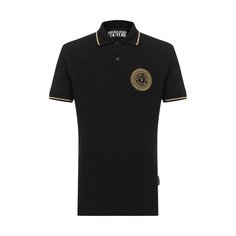 Хлопковое поло Versace Jeans Couture