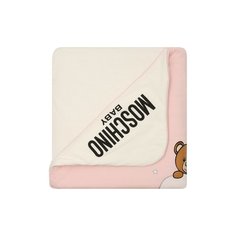 Хлопковое одеяло Moschino Baby