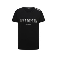 Хлопковая футболка Balmain