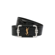 Кожаный ремень Saint Laurent