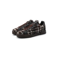 Комбинированные кеды Portofino Light Dolce & Gabbana