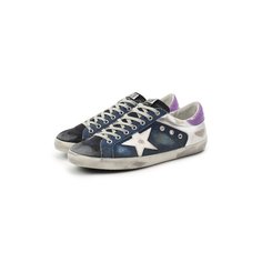 Комбинированные кеды Superstar Golden Goose Deluxe Brand