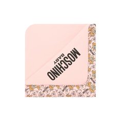 Хлопковое одеяло Moschino Baby