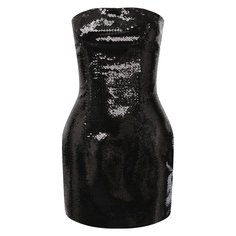 Платье с пайетками Balmain