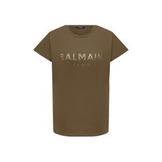 Хлопковая футболка Balmain