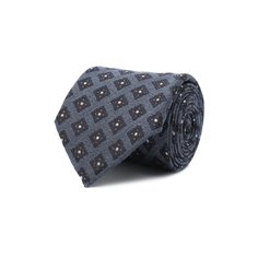 Галстук из шелка и шерсти Ermenegildo Zegna