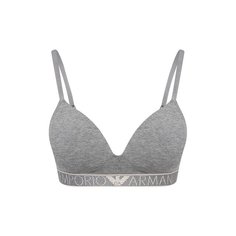 Хлопковый бюстгальтер Emporio Armani
