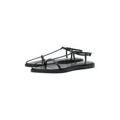 Кожаные сандалии Jil Sander
