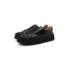 Кожаные кеды Jil Sander