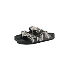 Кожаные шлепанцы Valentino Garavani x Birkenstock Valentino