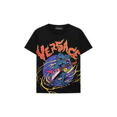 Хлопковая футболка Versace