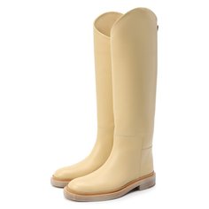 Кожаные сапоги Jil Sander