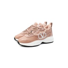 Кожаные кроссовки Valentino Garavani Shegoes Valentino