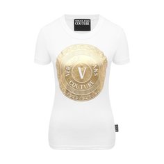 Хлопковая футболка Versace Jeans Couture