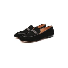 Замшевые лоферы Gianvito Rossi