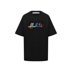 Хлопковая футболка Off-White