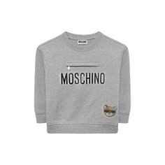 Хлопковый свитшот Moschino Kid