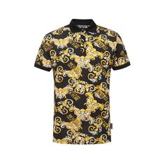Хлопковое поло Versace Jeans Couture