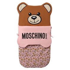 Хлопковый конверт Moschino Baby