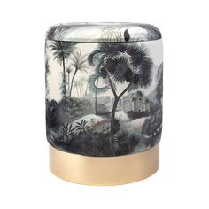 Пуф Glasar с крышкой 35x35x44см ГЛАСАР