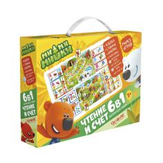 Игра настольная МиМиМишки 6в1 Чтение Счет 03523