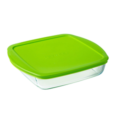 Форма для запекания Pyrex Cook&Store Glass Квадратная 2,2 л (212P000/5045/6145)