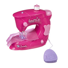 Игровая швейная машина Bondibon "Я умею шить" розовая