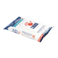 Салфетки дезинфицирующие Aura 48шт