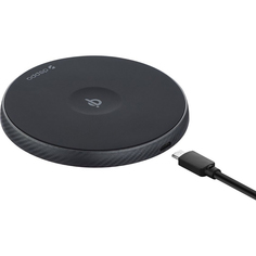 Беспроводное зарядное устройство Deppa Qi Carbon Charger 15W 24009