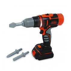 Детский электронный шуруповерт Smoby Black&Decker 360106